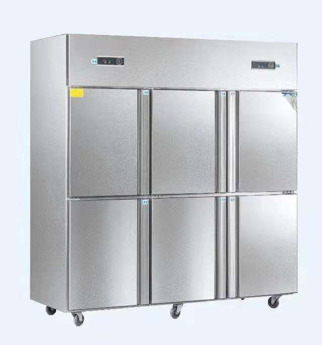云南冰柜冰箱冷柜冷藏冷冻双温保鲜柜六门商用大容量厨房冰箱
