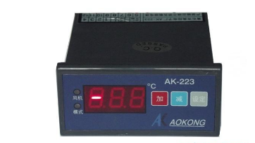 云南奥控温控器AK223单冷化霜冷库控制器